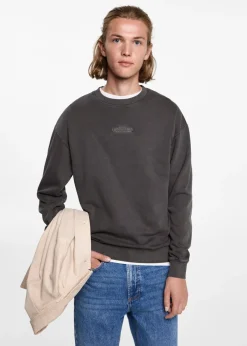 MANGO Bluzy*Bluza bawełniana z haftem