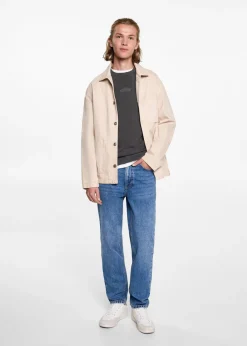 MANGO Bluzy*Bluza bawełniana z haftem