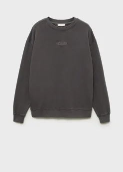 MANGO Bluzy*Bluza bawełniana z haftem