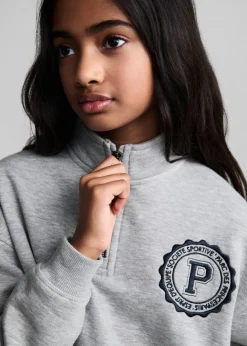 Dzieci MANGO Bluzy|Bluzy*Bluza bawełniana z haftem