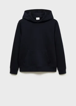 MANGO Bluzy*Bluza bawełniana z kapturem regular fit