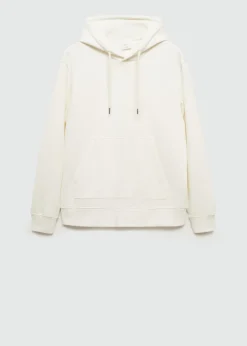 MANGO Bluzy*Bluza bawełniana z kapturem regular fit