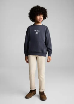 Dzieci MANGO Bluzy*Bluza bawełniana z literą