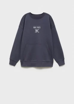 Dzieci MANGO Bluzy*Bluza bawełniana z literą