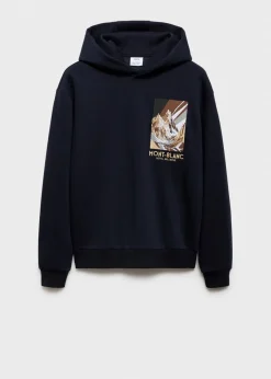 MANGO Bluzy*Bluza bawełniana z nadrukiem