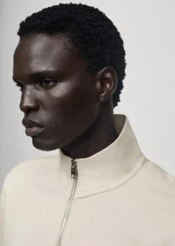 MANGO Bluzy*Bluza bawełniana z suwakiem