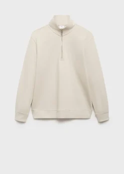 MANGO Bluzy*Bluza bawełniana z suwakiem