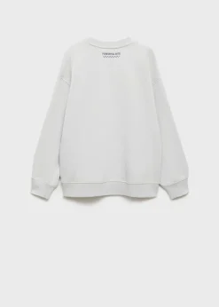 Dzieci MANGO Bluzy*Bluza bawełniana ze wzorem