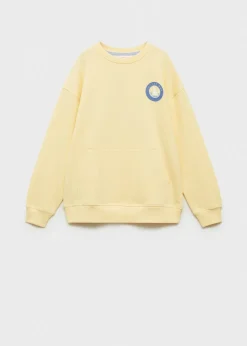 Dzieci MANGO Bluzy*Bluza bawełniana ze wzorem