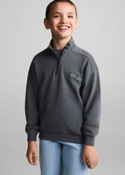 Dzieci MANGO Bluzy*Bluza bawełniana ze wzorem