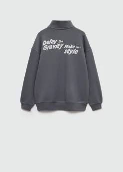 Dzieci MANGO Bluzy*Bluza bawełniana ze wzorem