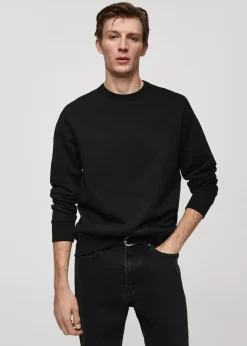 MANGO Bluzy*Bluza dresowa bawełniana