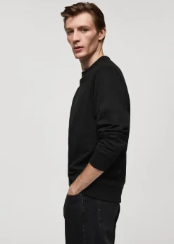 MANGO Bluzy*Bluza dresowa bawełniana