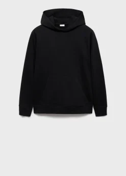 MANGO Bluzy*Bluza kangurka z kapturem z bawełny