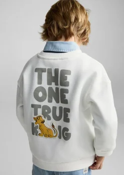 Dzieci MANGO Bluzy*Bluza Król Lew