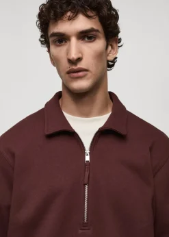 MANGO Bluzy|Koszulki Polo*Bluza polo bawełniana regular fit