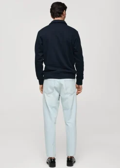 MANGO Bluzy|Koszulki Polo*Bluza polo bawełniana regular fit