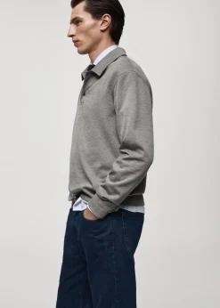 MANGO Bluzy|Koszulki Polo*Bluza polo regular fit