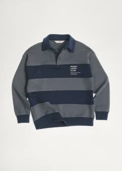 Dzieci MANGO Bluzy*Bluza polo w paski