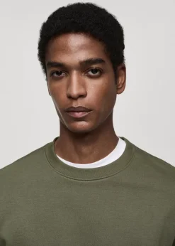 MANGO Bluzy*Bluza regular fit z 100% bawełny