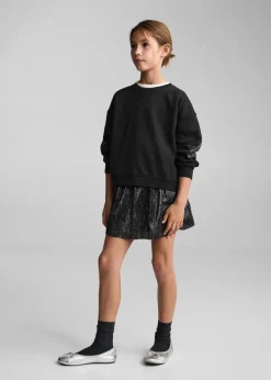 Dzieci MANGO Bluzy*Bluza w gwiazdki