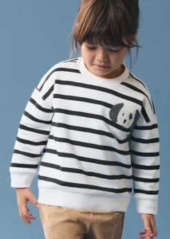 Dzieci MANGO Bluzy*Bluza w paski