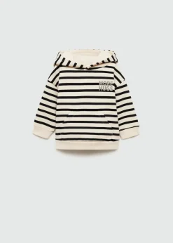 Dzieci MANGO Bluzy*Bluza w paski