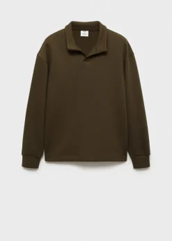 MANGO Bluzy|Koszulki Polo*Bluza w stylu polo relaxed fit