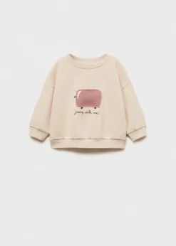 Dzieci MANGO Bluzy*Bluza z 100% bawełny