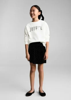 Dzieci MANGO Bluzy*Bluza z cekinami