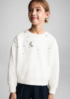 Dzieci MANGO Bluzy*Bluza z cekinami