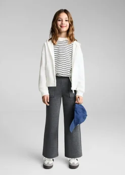 Dzieci MANGO Bluzy*Bluza z kapturem bez zapięcia