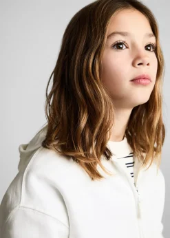 Dzieci MANGO Bluzy*Bluza z kapturem bez zapięcia