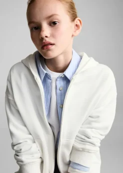 Dzieci MANGO Bluzy*Bluza z kapturem bez zapięcia