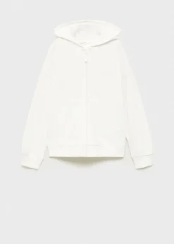 Dzieci MANGO Bluzy*Bluza z kapturem bez zapięcia