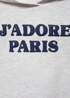 Dzieci MANGO Bluzy*Bluza z kapturem i nadrukiem