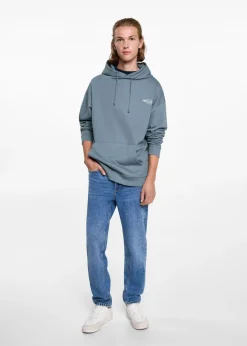 MANGO Bluzy*Bluza z kapturem i nadrukiem