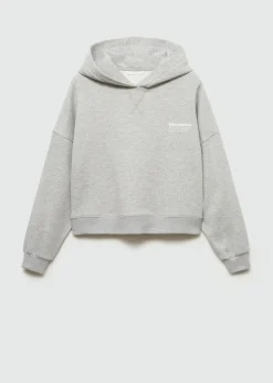 MANGO Bluzy*Bluza z kapturem i nadrukiem