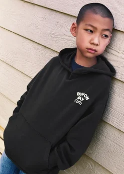 Dzieci MANGO Bluzy*Bluza z kapturem i nadrukiem