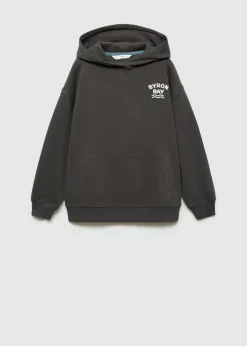 Dzieci MANGO Bluzy*Bluza z kapturem i nadrukiem