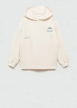 Dzieci MANGO Bluzy*Bluza z kapturem i nadrukiem