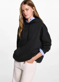 MANGO Bluzy*Bluza z kapturem i nadrukiem