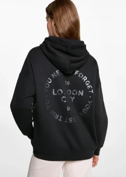 MANGO Bluzy*Bluza z kapturem i nadrukiem