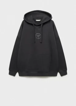 MANGO Bluzy*Bluza z kapturem i nadrukiem