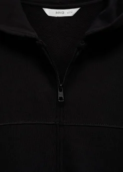 Dzieci MANGO Bluzy*Bluza z kapturem i suwakiem