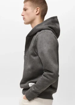 MANGO Bluzy*Bluza z kapturem i zapięciem na zamek