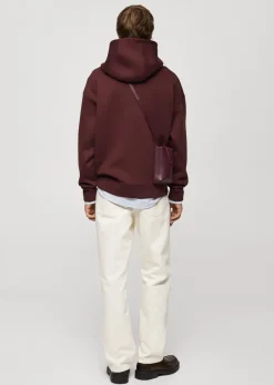 MANGO Bluzy*Bluza z kapturem relaxed fit