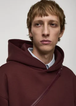 MANGO Bluzy*Bluza z kapturem relaxed fit