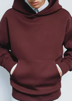 MANGO Bluzy*Bluza z kapturem relaxed fit