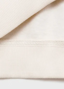 Dzieci MANGO Bluzy*Bluza z kapturem w paski